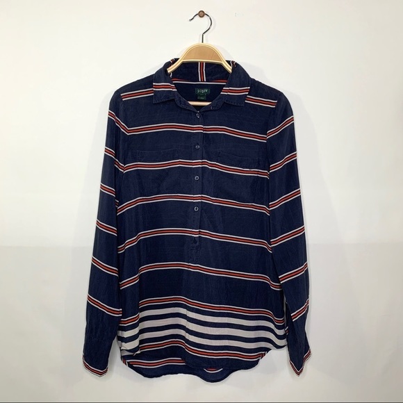 ★ j.Crew striped blouse s - Picture 4 of 5
